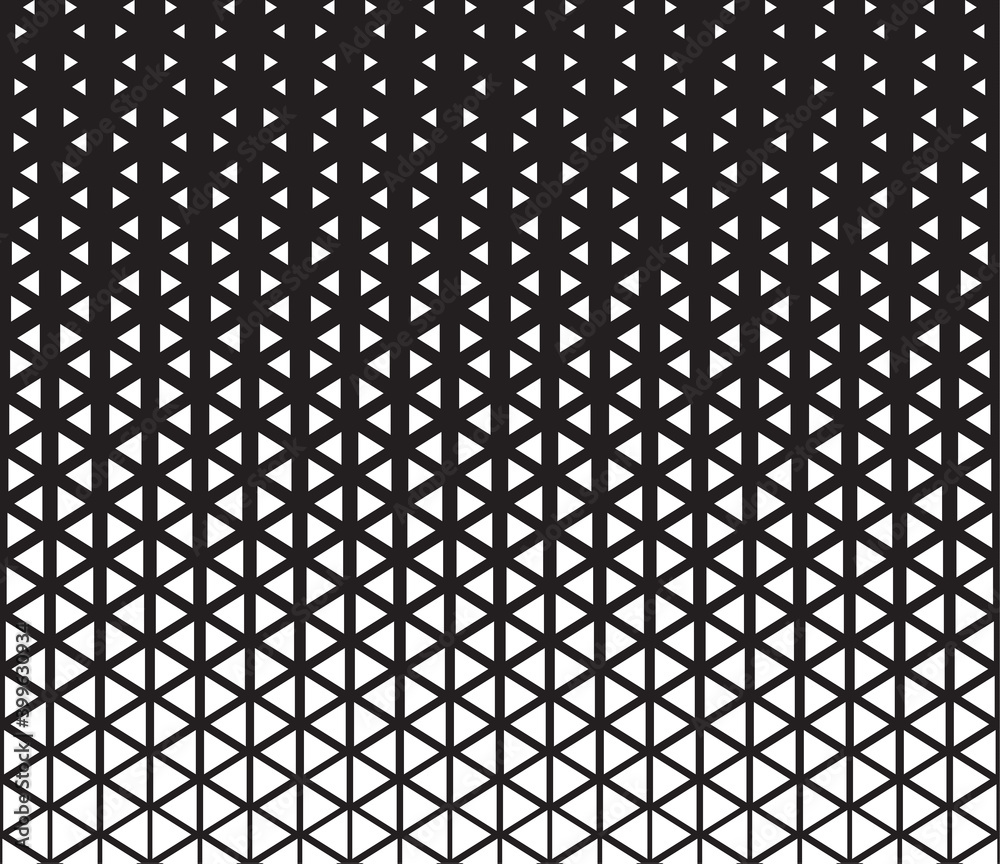 Fototapeta premium Black and white pattern geometric abstract graphic