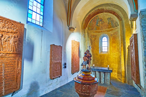 Baptistery of St Hippolyt Church, Zell am See, Austria photo