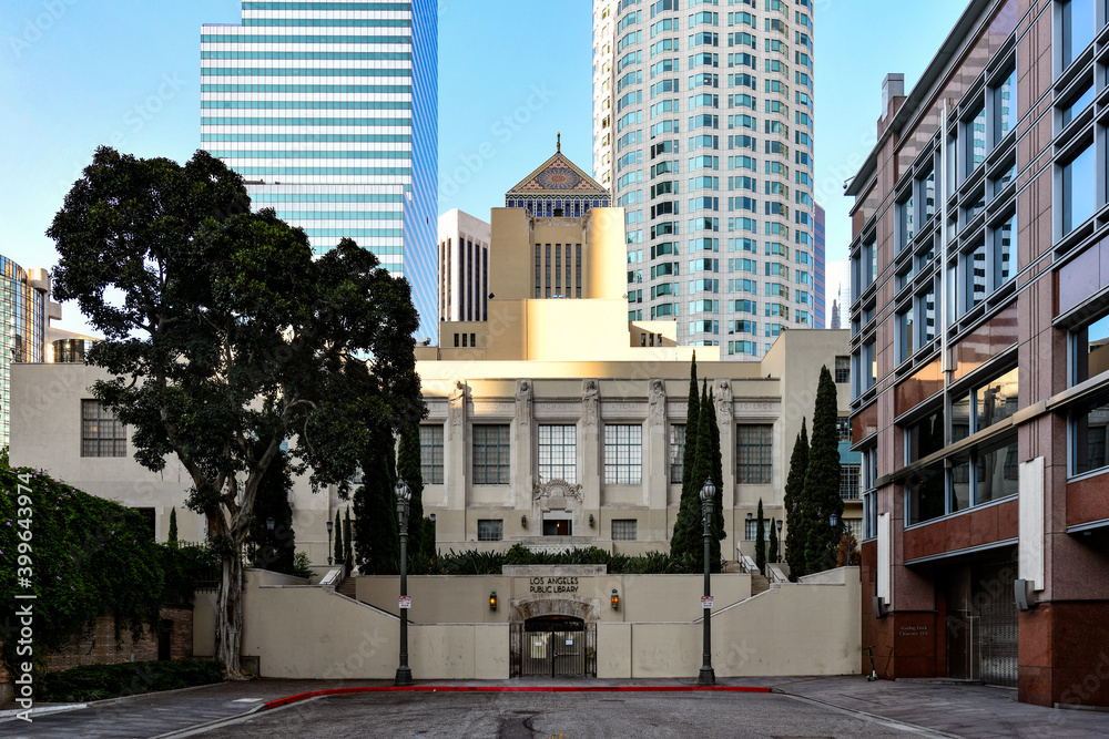 Los Angeles Public Library - Los Angeles, California, USA