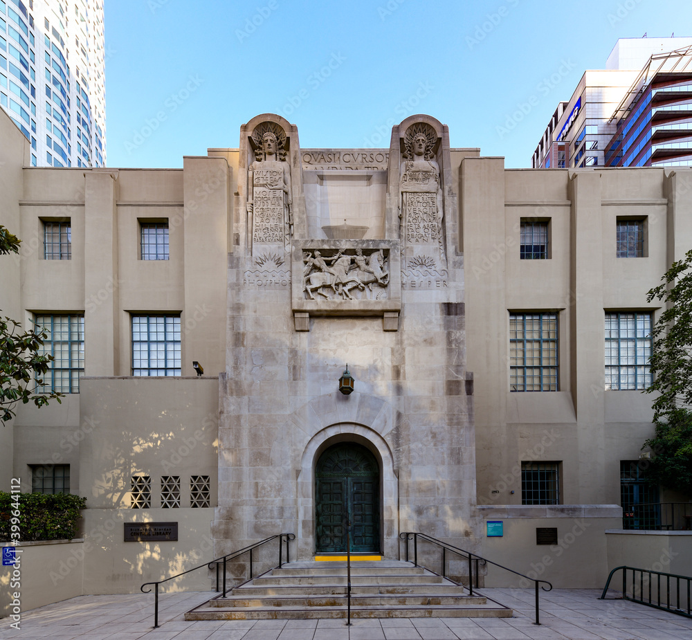 Los Angeles Public Library - Los Angeles, California, USA