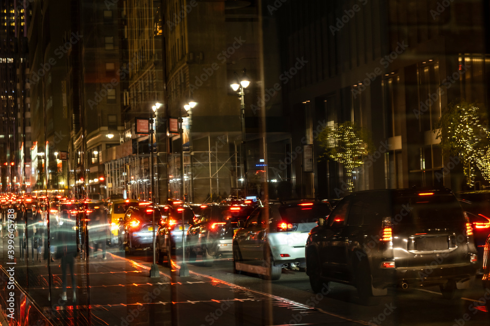 Fototapeta premium traffic at night