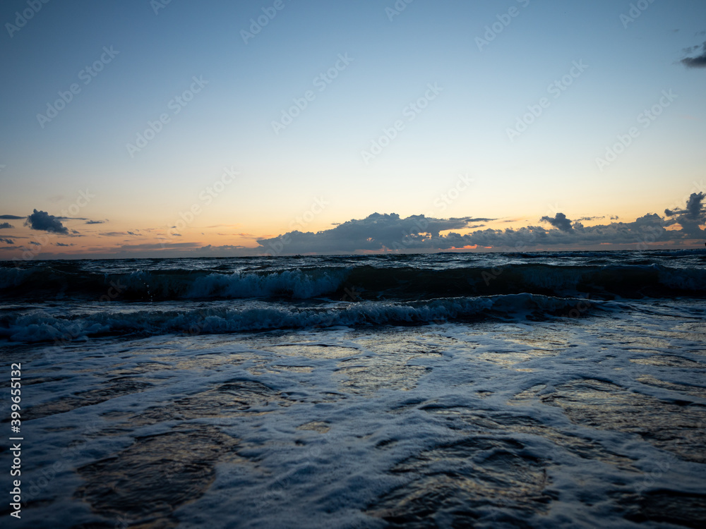 Abendstimmung an der Ostsee Abendstimmung an der Ostsee