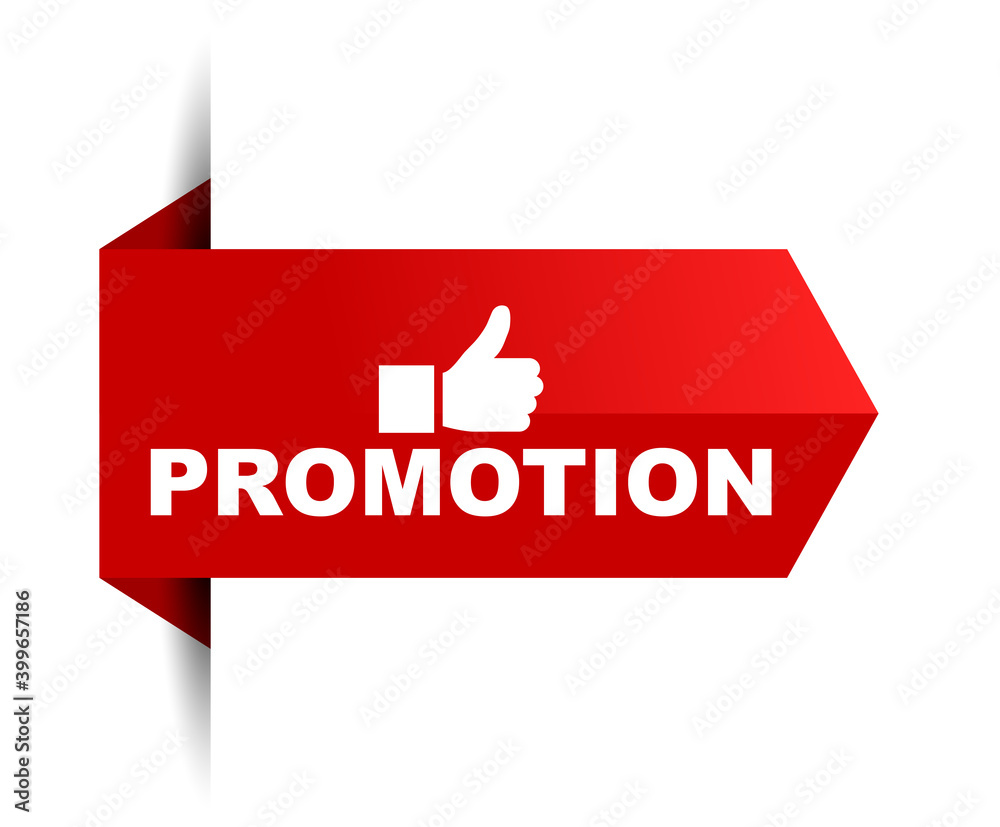 red vector illustration banner promotion red vector illustration banner promotion