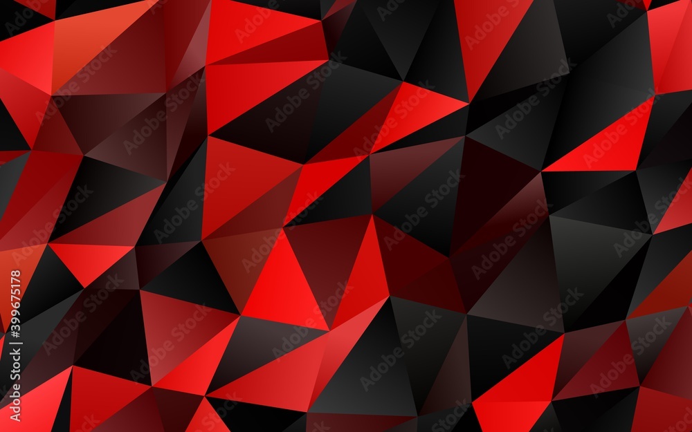 Light Red vector abstract mosaic backdrop. Light Red vector abstract mosaic backdrop.