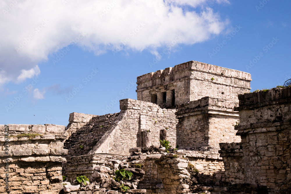 The castle - The ruins of Tulum 
