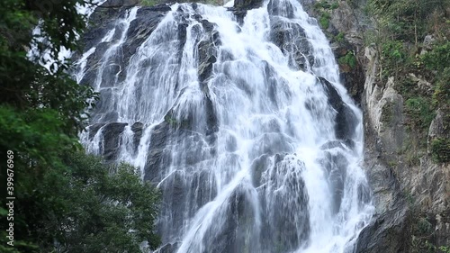 Khlong Lan Waterfall, Beautiful waterfalls in klong Lan national park of Thailand. Khlong Lan Waterfall, KamphaengPhet Province - Thailand
