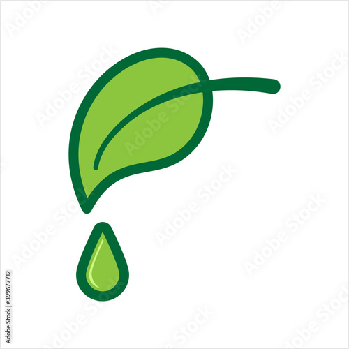 Biofuel Icon, Eco Friendly Biomass Fuel