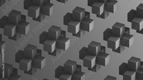 Rotating Cubic Puzzles Loop