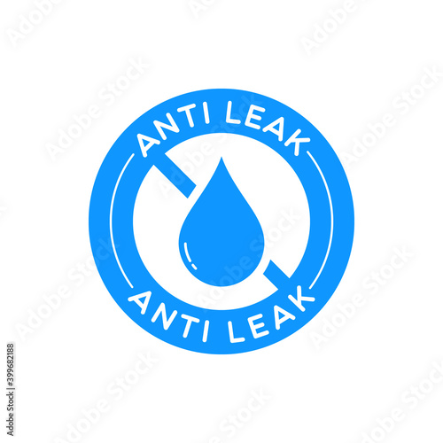 Vector Round Anti Leak Label