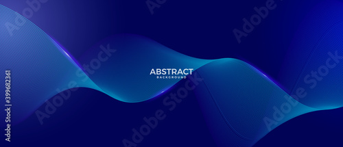 modern abstract wave background vector design template. Banner, Poster, Landing Page, Wallpaper.