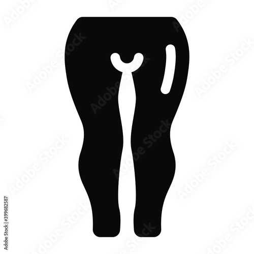 
A solid design of human legs, human lower limb 
