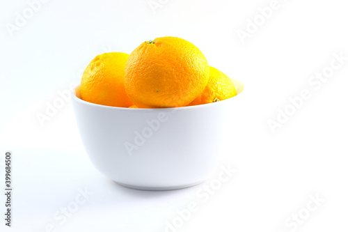 Bowl of tangerines oranges