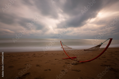 Lara Beach one of beautiful beaches of Antalya photo