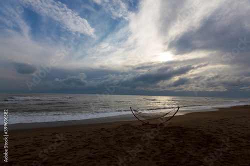 Lara Beach one of beautiful beaches of Antalya photo