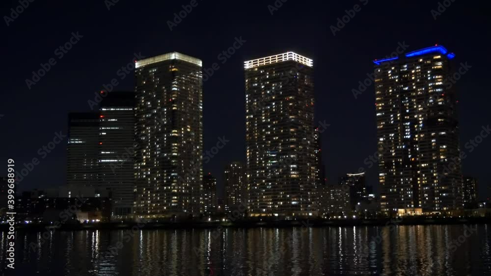 豊洲 夜景 冬 豊洲 夜景 冬