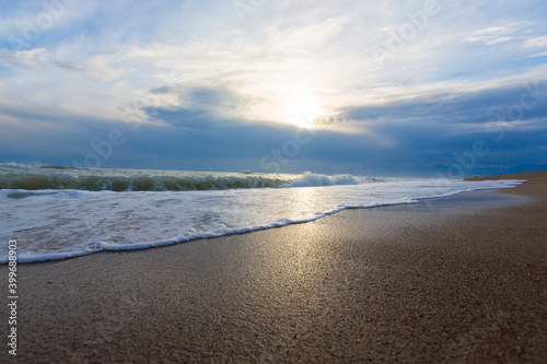 Lara Beach one of beautiful beaches of Antalya photo