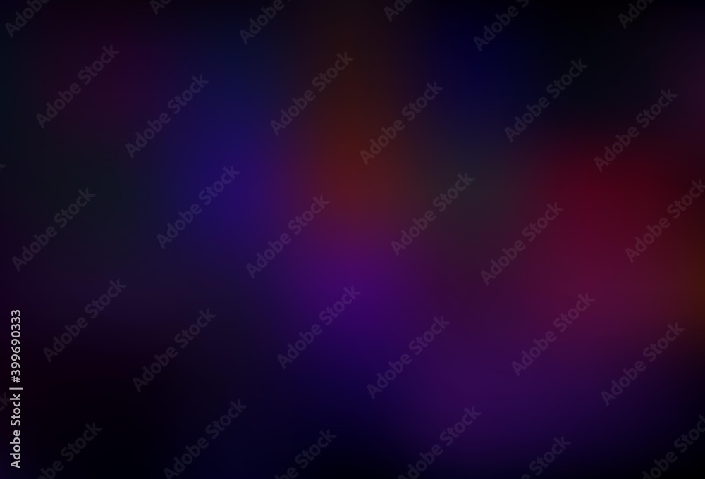 Dark Pink, Yellow vector blurred bright texture.