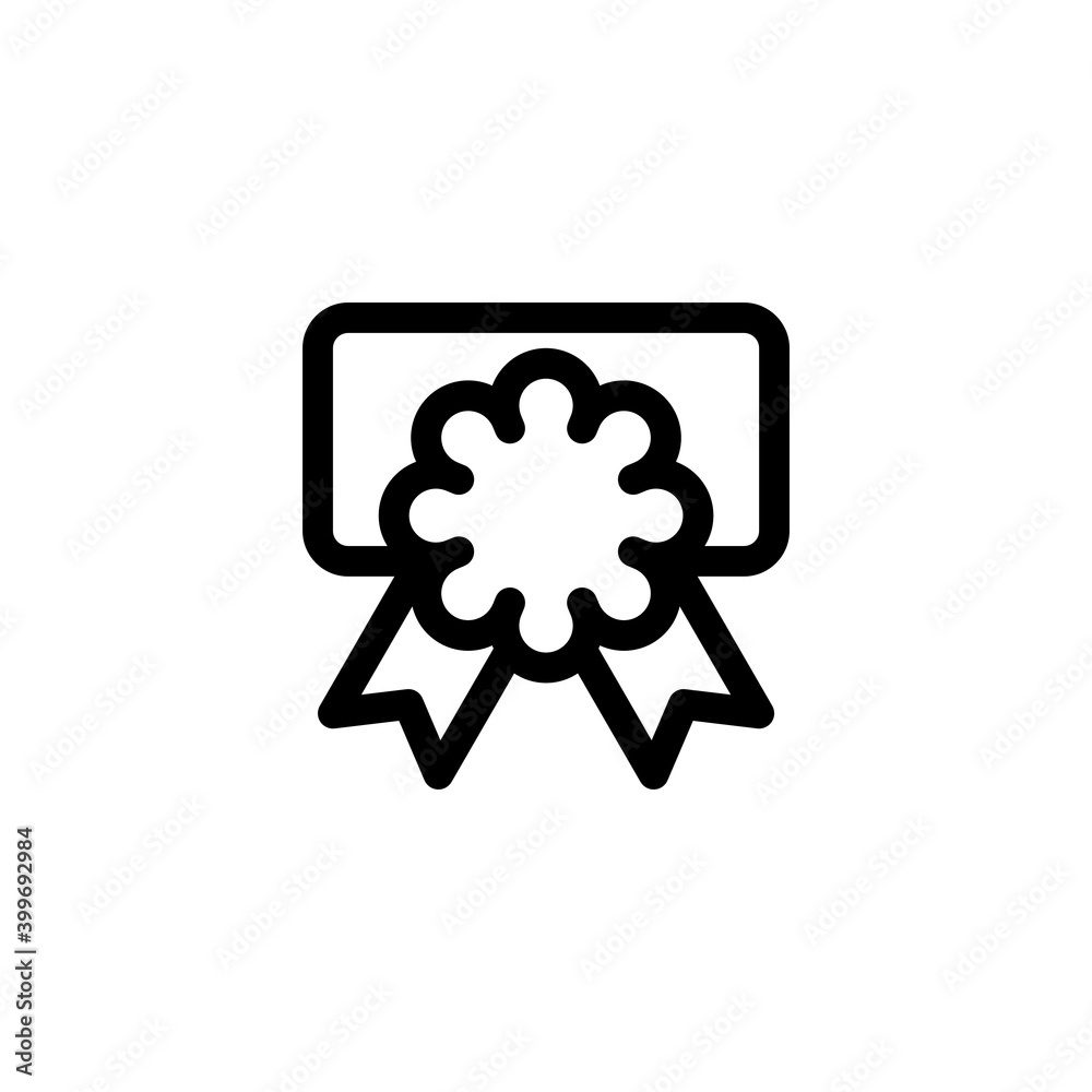 Certificate who gas finished study Outline Icon, Logo, and illustration Vector Certificate who gas finished study Outline Icon, Logo, and illustration Vector
