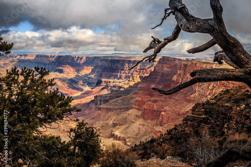 Morning Clouds on the Grand Canyon at Desert View, Grand Canyon National Park, Arizona © Stephen