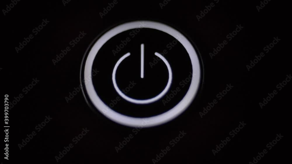 Pressing Stand By Power Button To Turn On and Off the Device in the Dark Pressing Stand By Power Button To Turn On and Off the Device in the Dark
