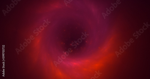 3D rendering abstract multicolor fractal light background