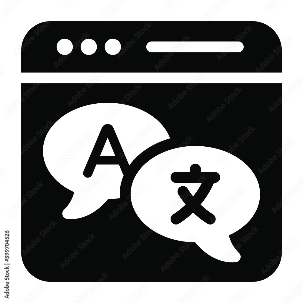 Web translate in editable glyph icon
Web translate in editable glyph icon