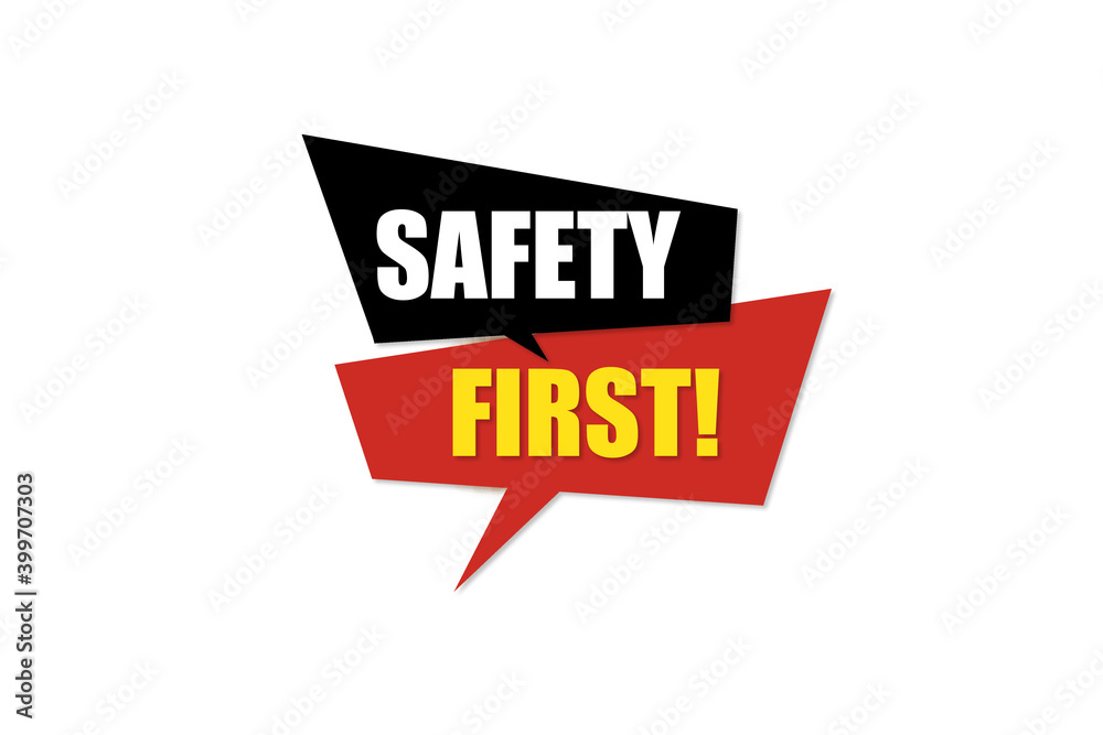 Safety first! #5 - obrazy, fototapety, plakaty 