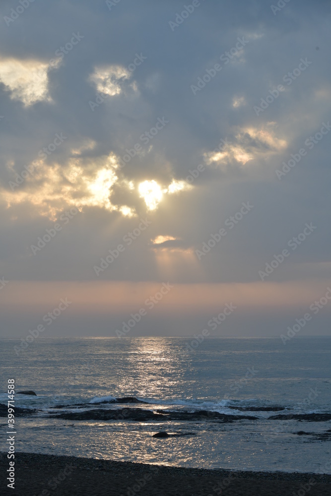 Obraz premium 朝の海