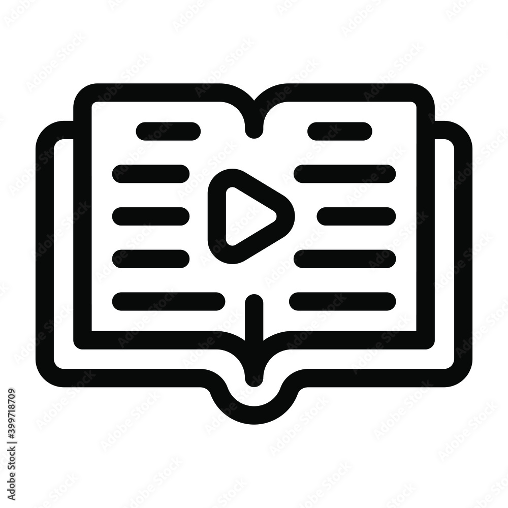 Video book solid icon, editable design
Video book solid icon, editable design