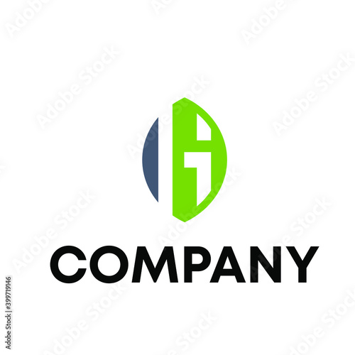 Free Download Letter G leaf logo  - GFXLoad