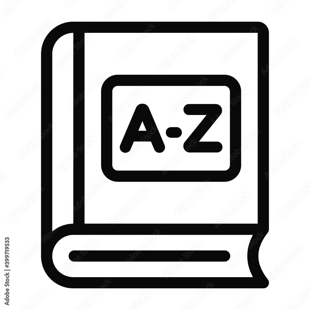 A geography book icon in solid editable design
A geography book icon in solid editable design