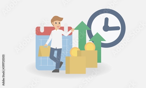 customer lifetime value (CLV),lifetime value (LTV),Value,frequency,time period of customer purchases product or services per business,Vector illustration.