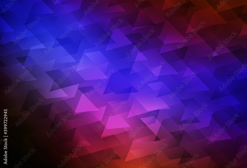 Dark Blue, Red vector background with rectangles. Dark Blue, Red vector background with rectangles.