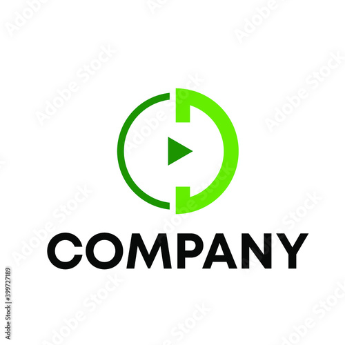 Free Download play button logo - GFXLoad