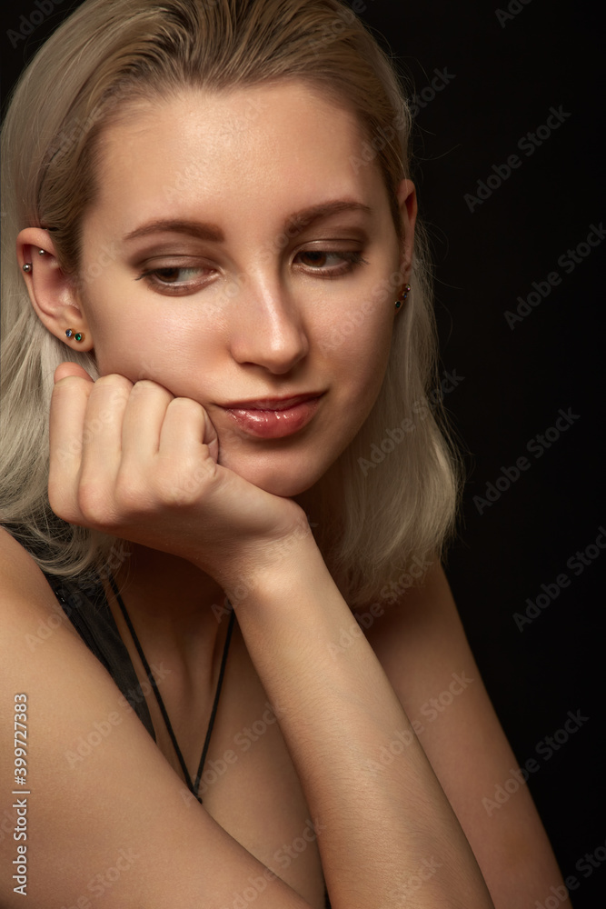cute blond woman cute blond woman