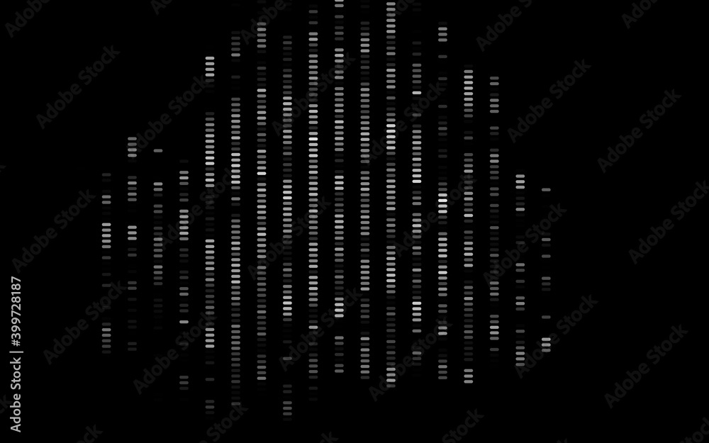 Dark Silver, Gray vector backdrop with long lines. Dark Silver, Gray vector backdrop with long lines.