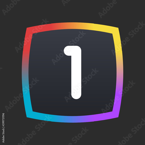 One