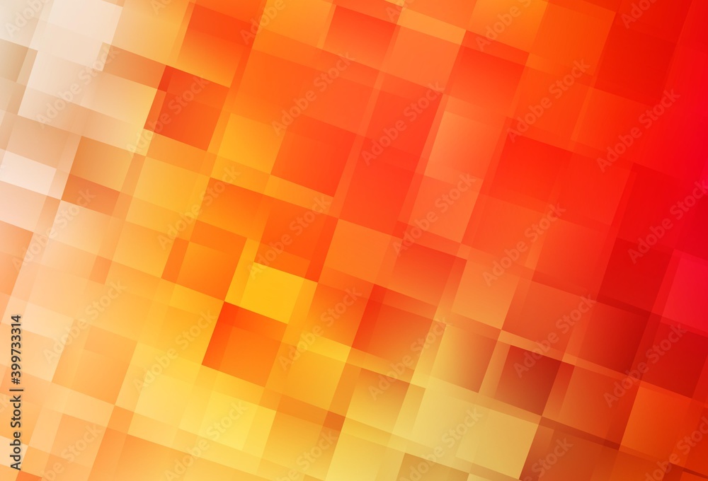 Light Red, Yellow vector background with rectangles. Light Red, Yellow vector background with rectangles.