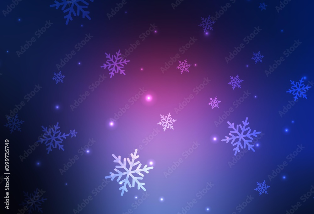 Dark Pink, Blue vector template in carnival style. Dark Pink, Blue vector template in carnival style.