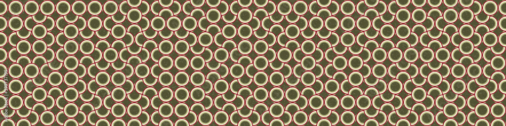 Abstract Geometric Pattern generative computational art illustration