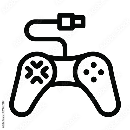 
Video game controller equipment, gamepad vector design 
