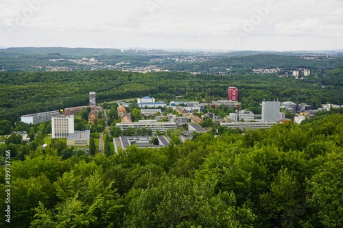 Blick auf die Universität des Saarlandes photo