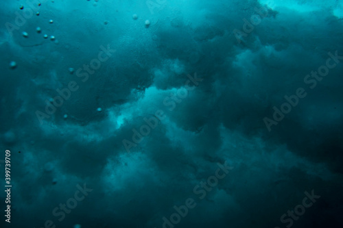 oceanic underwater view, fantasy nature backgrounds. High quality photo