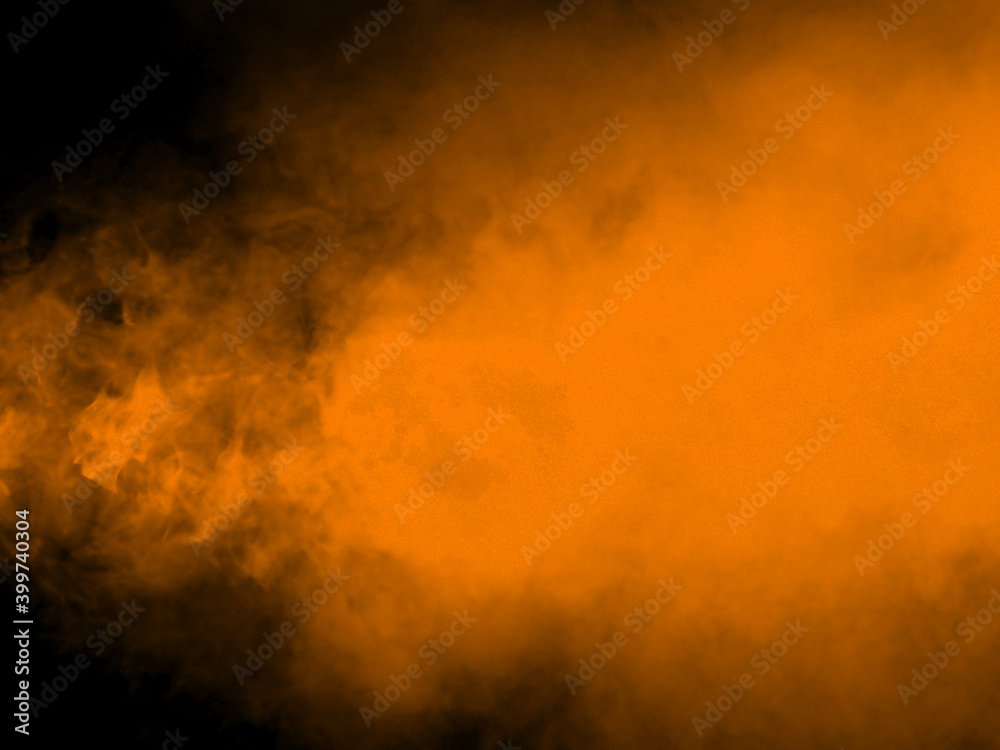 orange smoke