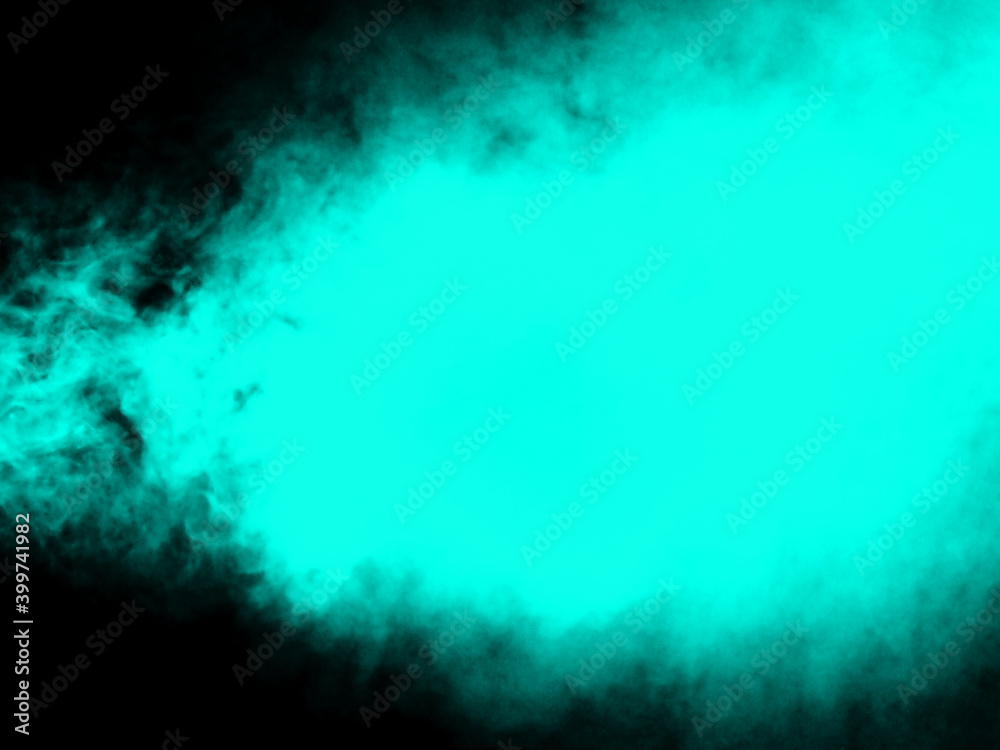 Obraz premium smoke turquoise