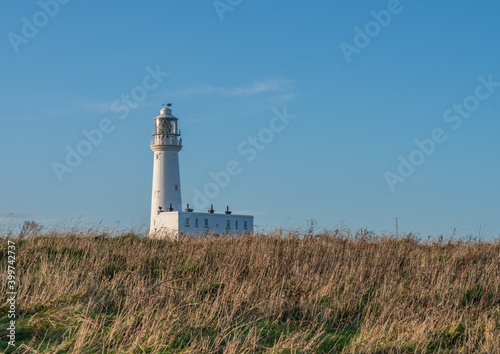 Veiw of traditional lighthouse