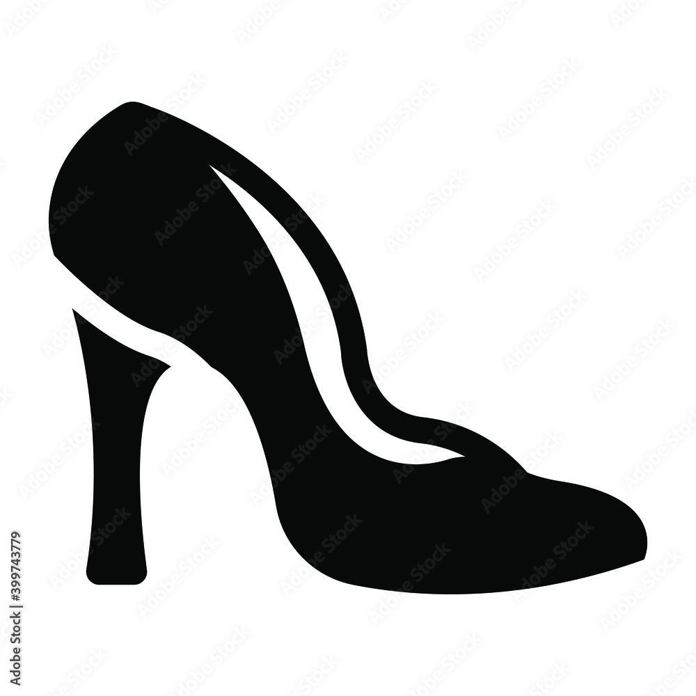 Beautiful party wear ladies sandals, high heel icon
Beautiful party wear ladies sandals, high heel icon