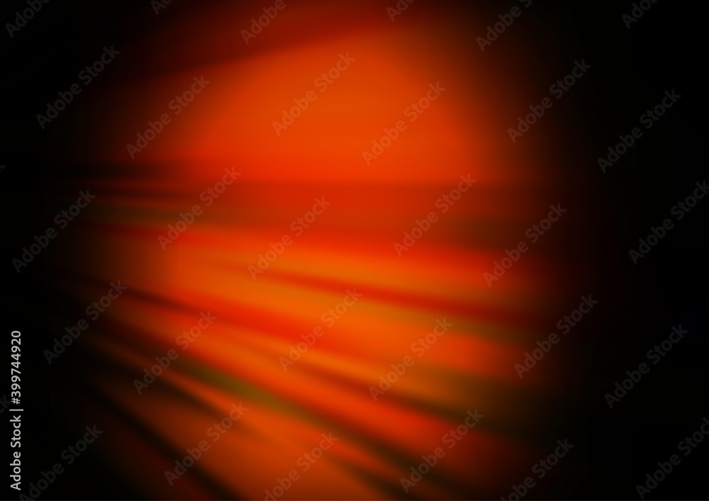 Dark Yellow, Orange vector pattern with narrow lines. Dark Yellow, Orange vector pattern with narrow lines.