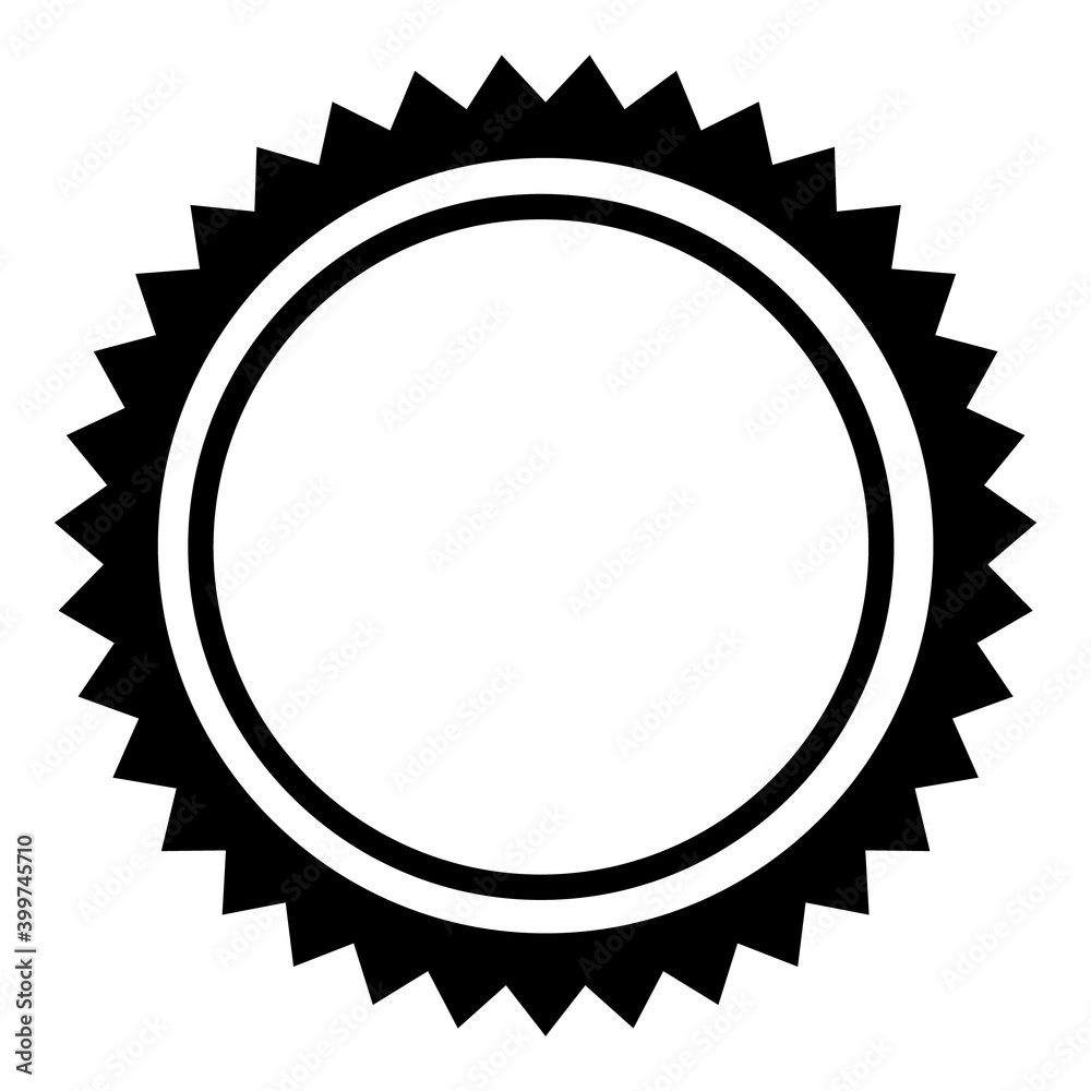 Warranty Stamp Sign Flat Icon Isolated On White Background Warranty Stamp Sign Flat Icon Isolated On White Background