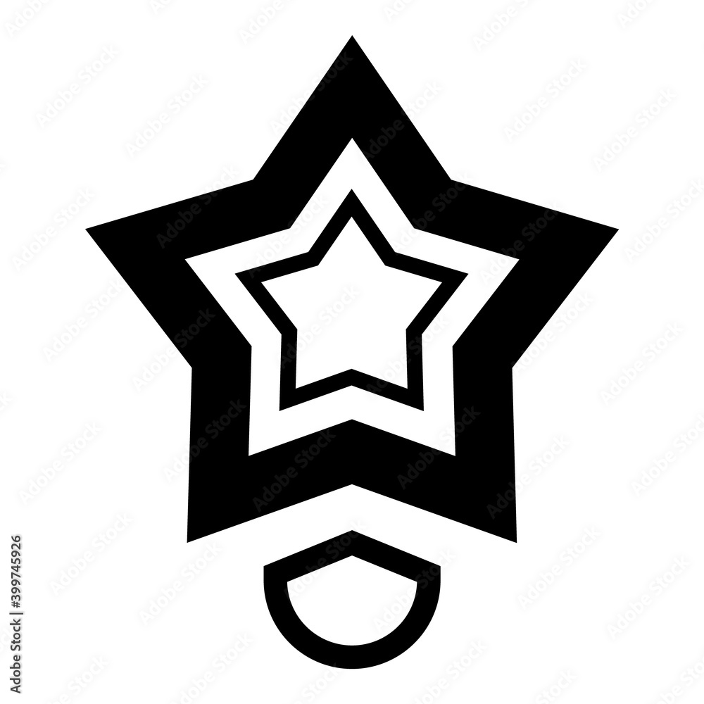 Star Favorite Flat Icon Isolated On White Background Star Favorite Flat Icon Isolated On White Background